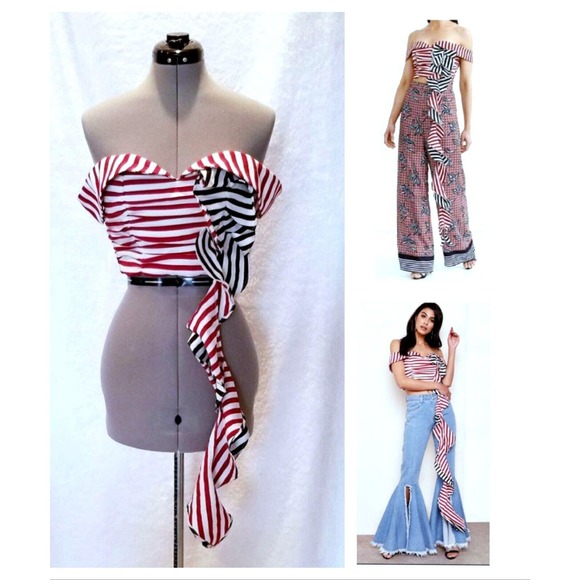 ASILIO THE LABEL australia revolve crop pin-up free people top $225 au-8 / us-4 - Picture 1 of 12